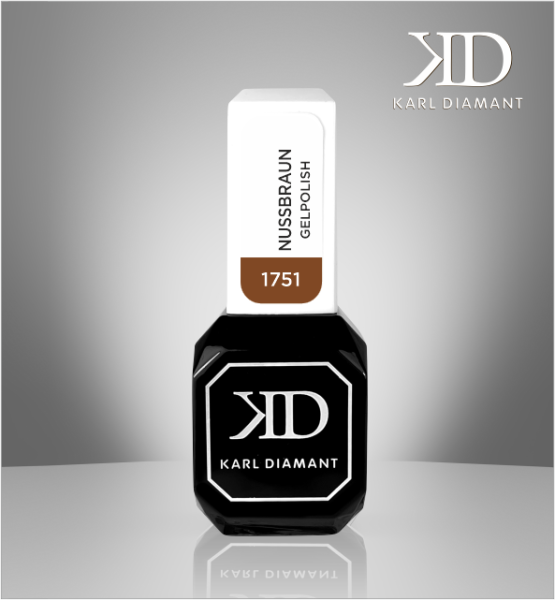 Karl Diamant Gelpolish Nussbraun 11 ml